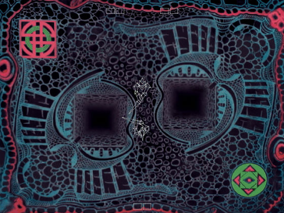 <사진참조 International Arcade Museum, 탑뷰 방식의 초기 대전격투게임 ‘워리어(Warrior)’, 제작사 ‘Cinematronics’‘’ 1979년 작>