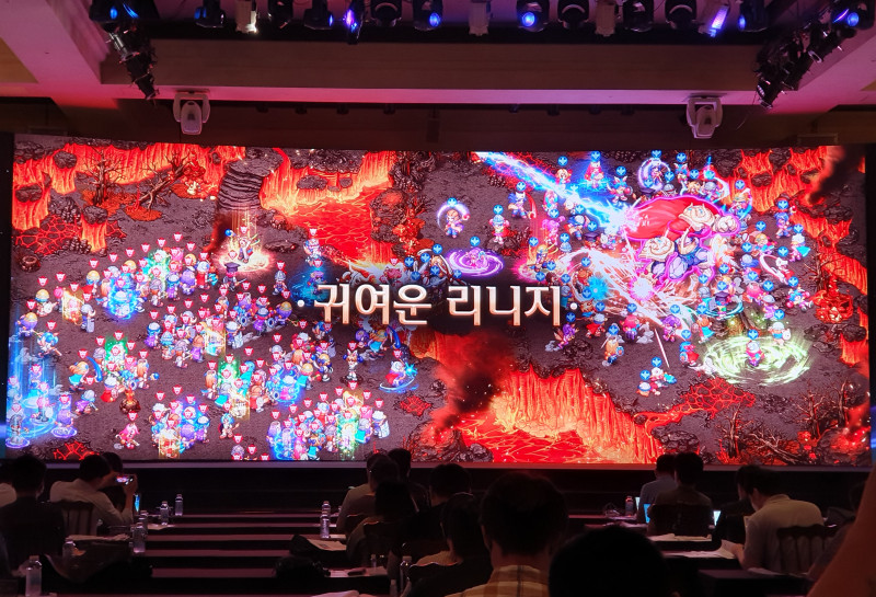 엔트리브 신작 발표회에서 소개된 '트릭스터M'