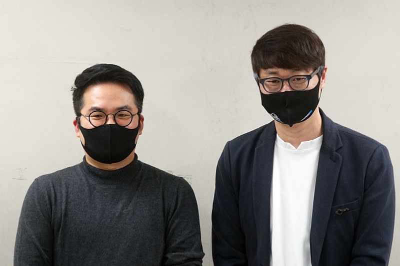 왼쪽부터 넥슨 사운드팀 유종호 팀장, 박성배 음악평론가