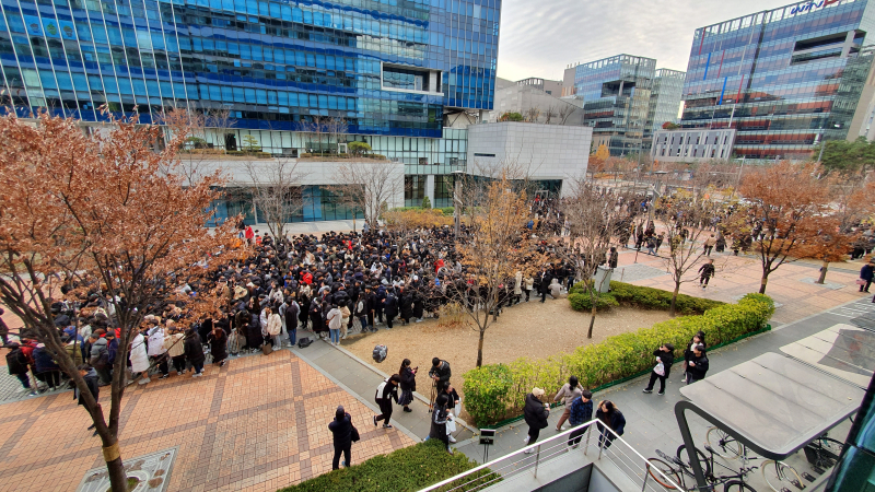 지난 네코제8 행사는 넥슨 본사 사옥에서 열렸다