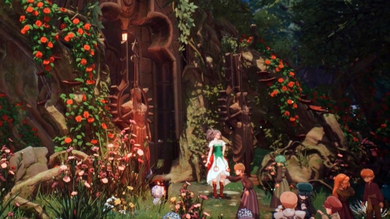 익숙한 모습으로 등장한 세리아와 세리아방 입구