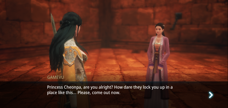 초반 튜토리얼과 스토리 진행은 국내 버전 구성과 같다