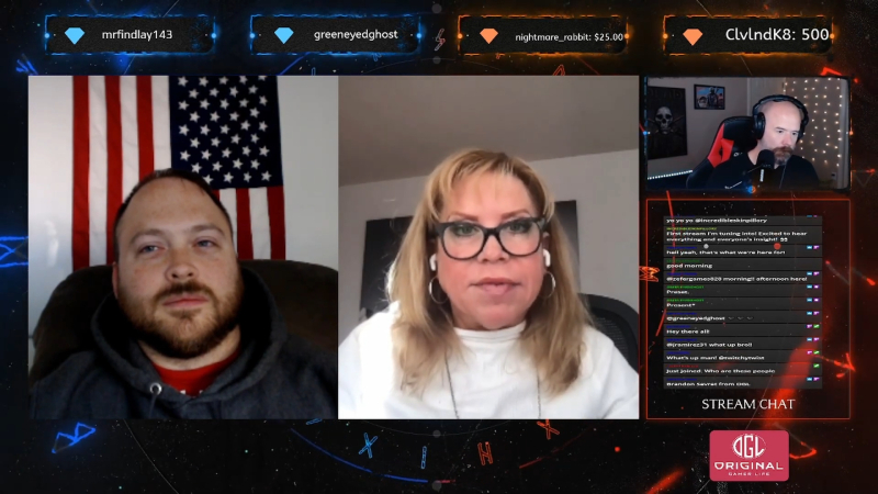 킴벌리 샐저 CMO(가운데) 출처=오리지널 게이머 라이프 TV