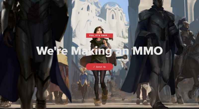 리그오브레전드 MMORPG 프로젝트 구인 페이지(출처=라이엇게임즈 홈페이지 캡처)