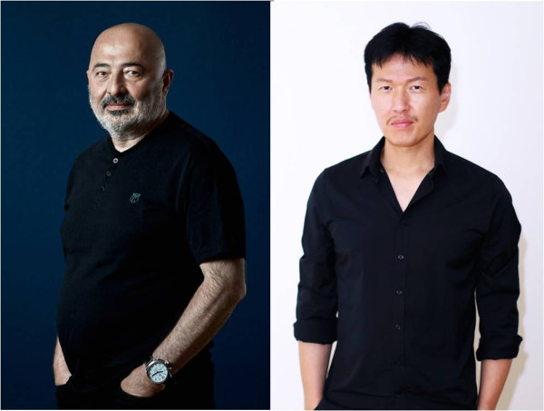 좌측: 글로벌 아트 리더 다니엘 도시우, 우측: 디지털 액터실장에 정병건 상무