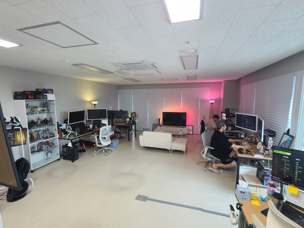 트라이펄게임즈 사무실 전경