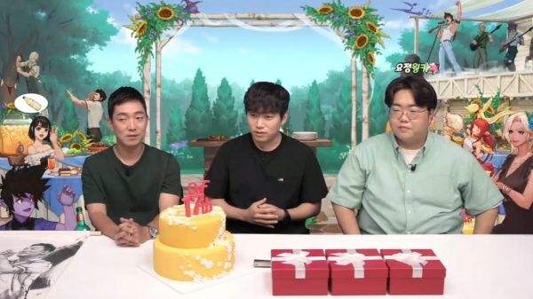 왼쪽부터 '피파온라인4' 박정무 디렉터, '던전앤파이터' 윤명진 디렉터, '메이플스토리' 강원기 디렉터