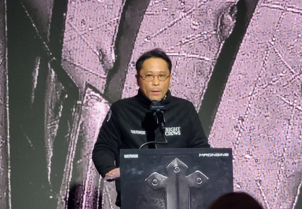 위메이드 게임플랫폼 부문 송모헌 사장