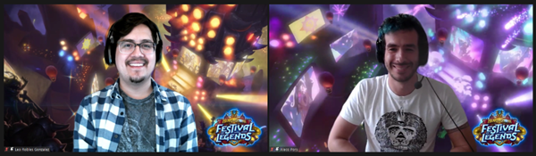 좌측부터 레오 로블스 곤잘레스 게임 디자이너와 알레코 포어스 게임 디자이너