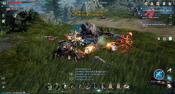 파티 맺을 필요 없이 무리에 속해 함께 사냥하자