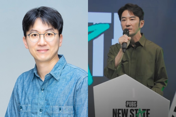 펄어비스 허진영 대표와 크래프톤 김창한 대표