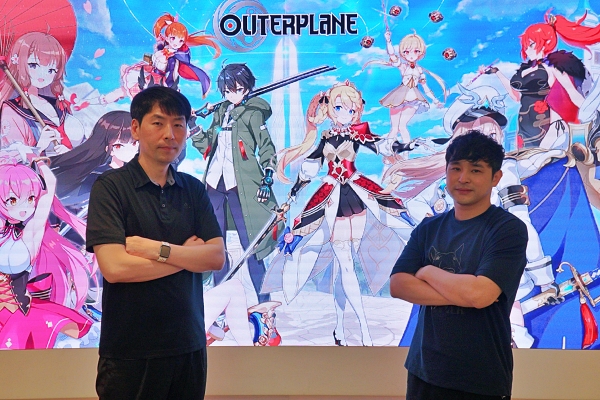 <사진> 브이에이게임즈 손범석 대표(왼쪽), 현문수 PD