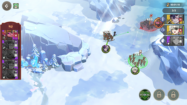 협공 전략으로 전투에서 수적 불리함을 극복할 수 있다