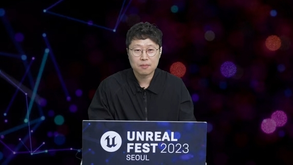 <사진> 엔씨소프트 이옥연 아트디렉터(출처-언리얼 페스트 2023 서울)