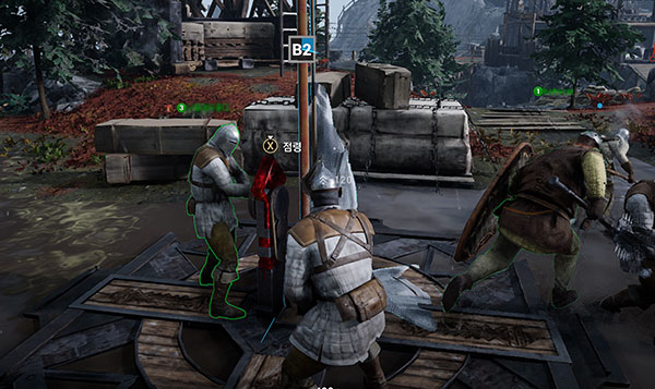 거점의 순차적인 점령이 중요한 진격전