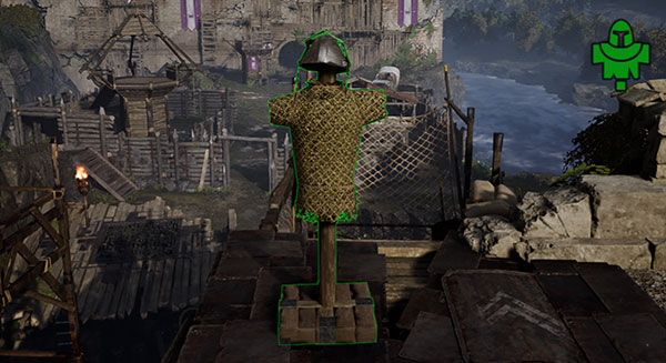 의외로 활용도가 높고 적은 유물석으로 바로 생성할 수 있는 분대 허수아비