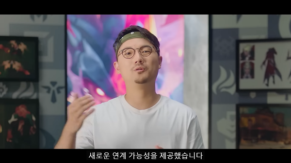 <사진> 라이엇게임즈 존 롱 프로덕트 리드(출처-'리그오브레전드: 와일드 리프트' 유튜브)