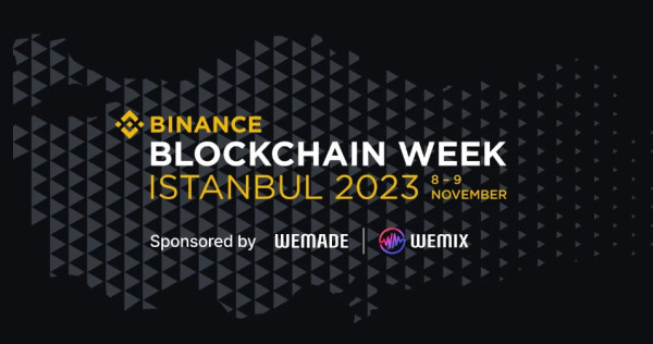 위메이드 '위믹스', '바이낸스 블록체인 위크' 스폰서 참여