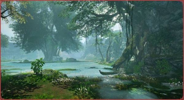 신규 지역 청명호수(출처-'블레이드&소울 레볼루션' 공식 커뮤니티)