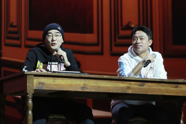 <사진> 넥슨게임즈 김용하 총괄PD(왼쪽), 박병림 PD