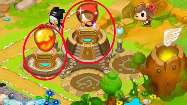 소환석제단에 빈 자리가 있어야 우파루크로스에서 만든 소환석을 열 수 있다