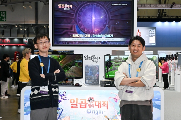 <사진> 왼쪽부터 넷마블 김남경 사업본부장, 넷마블에프앤씨 구도형PD