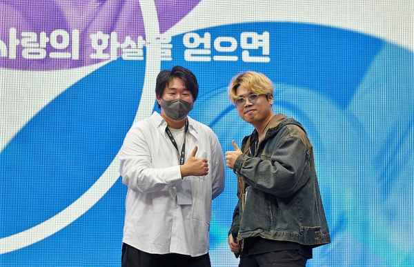 유형석 디렉터(왼쪽)과 주종현 사운드 디렉터