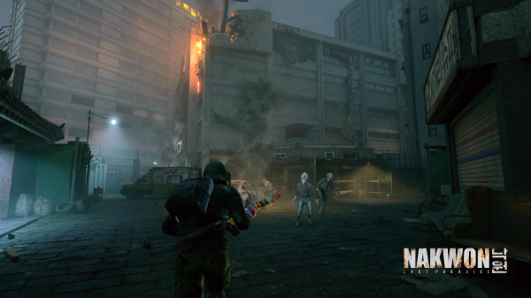 좀비 아포칼립스 세계관으로 설정된 ‘낙원’은 서울을 배경으로 한다