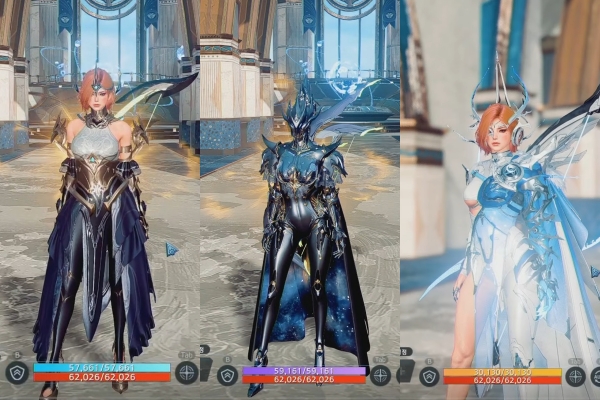 <사진> 왼쪽부터 오블리비언, 에스퍼, 루나