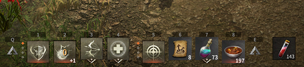 마나가 부족해 몇 가지 스킬은 자동 사용을 꺼놔야 했다