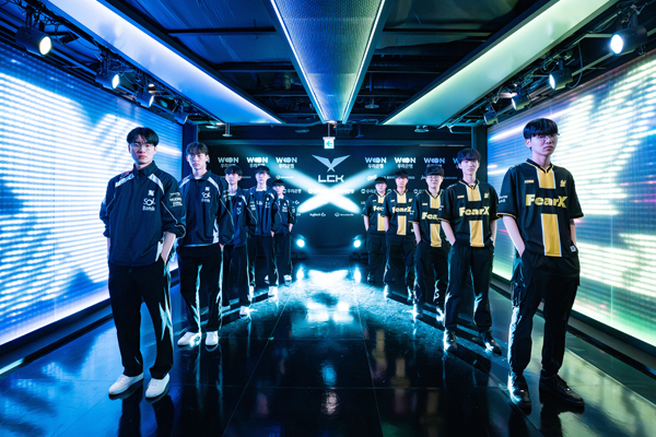 DRX와 피어엑스 (제공-LCK)