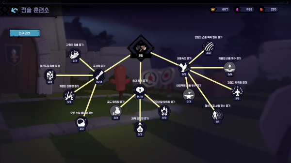 다양한 항목을 업그레이드해 높아진 난도에 대처한다