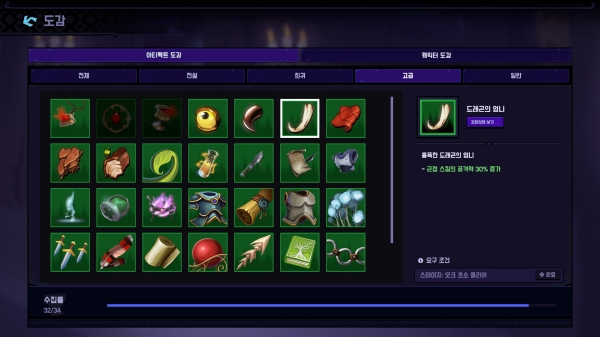 캐릭터를 더 강하게 만들어줄 아티팩트가 오히려 스킬 빌드의 축소를 불러올 수 있다