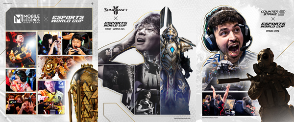 <사진> e스포츠 월드컵 참여를 확정한 종목들 (출처-e스포츠 월드컵 X)