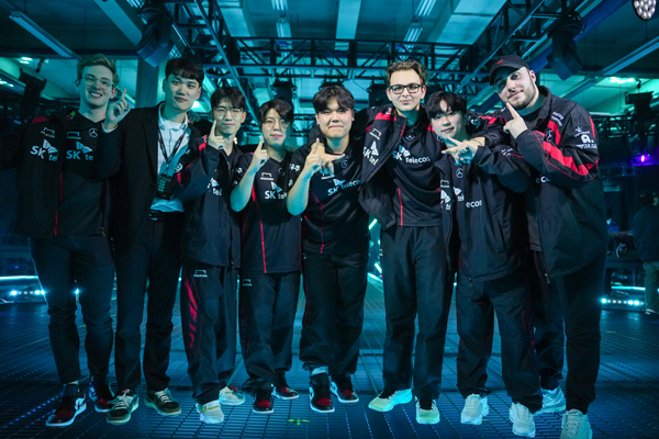 <사진> 개막전을 승리로 장식한 T1 발로란트팀 (제공-VCT)