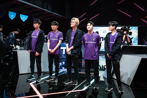 <사진> 하위권 팀들에게 강력한 모습을 보여준 광동 (제공-LCK)