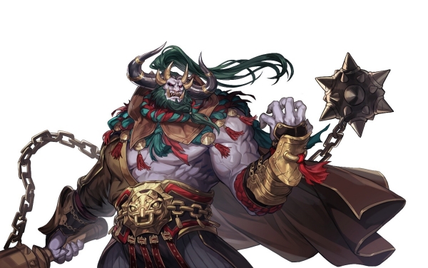 거대 몬스터를 사냥하는 레이드 <출처-세븐나이츠 키우기 포럼>