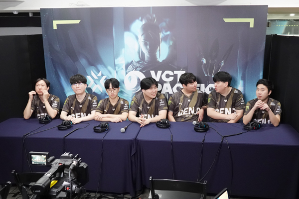 <사진> 발로란트 퍼시픽 킥오프 우승을 차지한 젠지