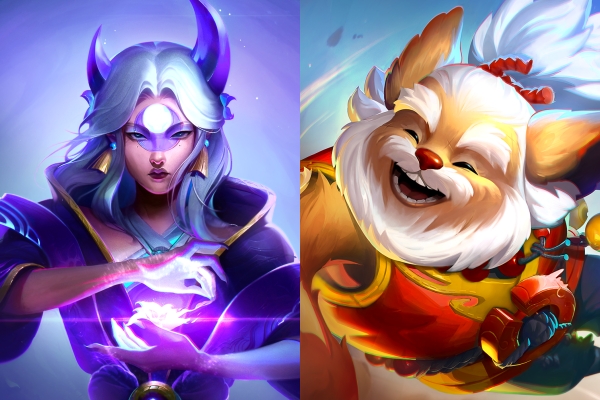 왼쪽이 알룬, 오른쪽이 코부코다.