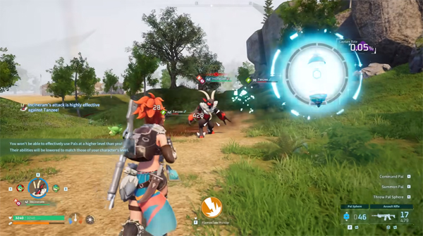 <사진> 포켓페어의 팰월드 (출처-팰월드 공식홈페이지)