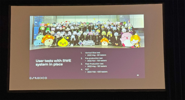 소규모 테스트가 반복적으로 진행됐다.