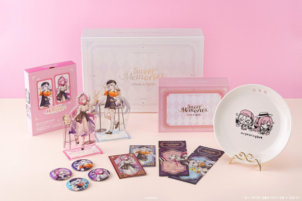 콜라보 기념 테마 매장 특별 세트 / 호요버스 제공