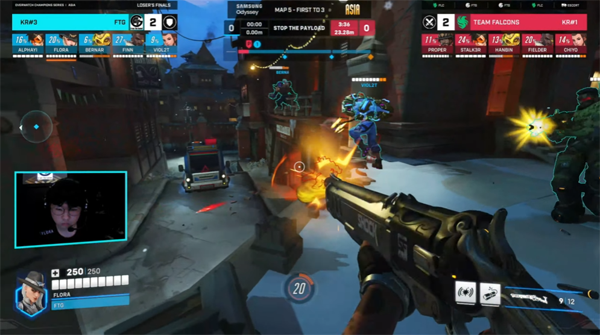 출처 - OWCS 방송 화면