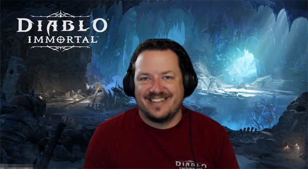 <사진> 스캇 버지스 '디아블로 이모탈' 리드 게임 디자이너