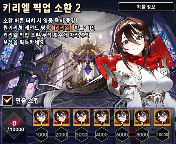 픽업 소환으로 등장한 키리엘