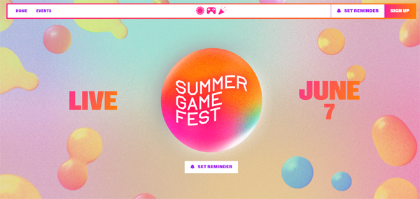 (출처 - 서머 게임 페스트 홈페이지)