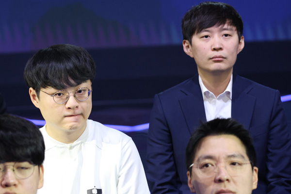 <사진> 디플러스 기아 쇼메이커 허수, 이재민 감독