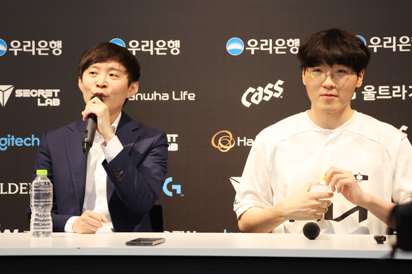 <사진> 디플러스 기아 이재민 감독, 켈린 김형규