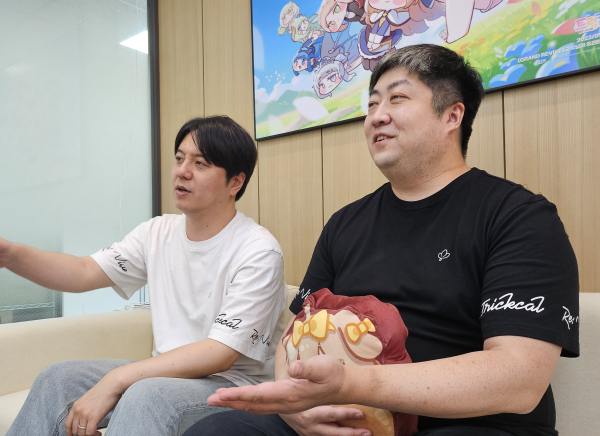 에피드게임즈 심정선 부대표, 한정현 대표