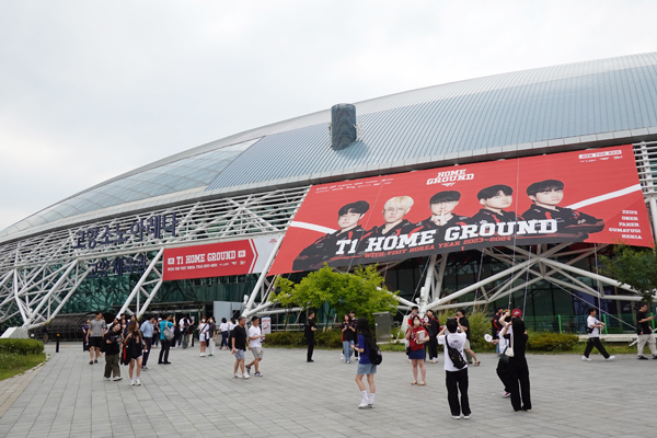 <사진> 지난 6월말 경기도 고양에서 진행된 T1 홈그라운드